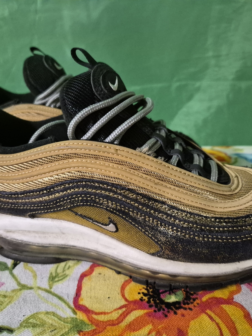 Nike Womens Air Max 97 in Black and Tan